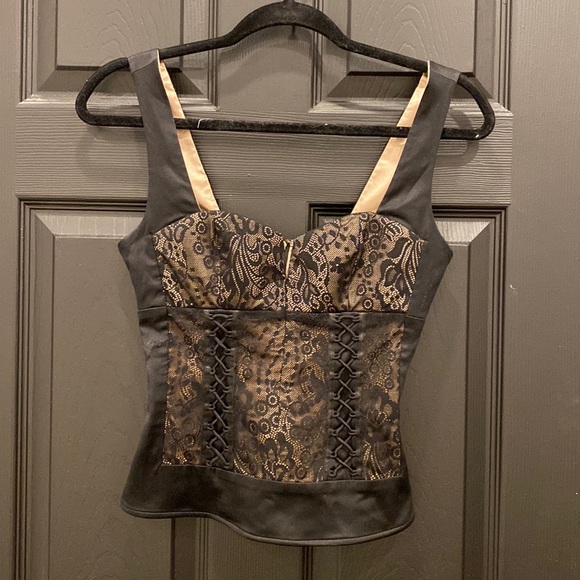 Silk Bebe bustier top - Picture 1 of 6